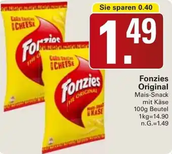 WEZ Fonzies Original Mais-Snack Angebot