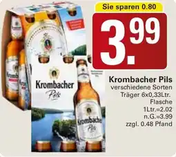 WEZ Krombacher Pils Angebot