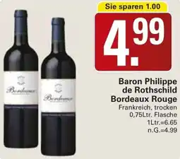 WEZ Baron Philippe de Rothschild Bordeaux Rouge Angebot