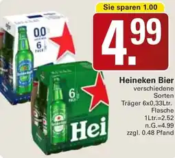 WEZ Heineken Bier Angebot