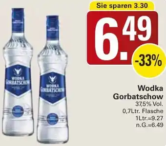 WEZ Wodka Gorbatschow Angebot