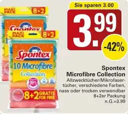 WEZ Spontex Microfibre Collection Angebot