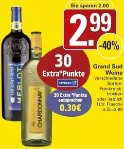 WEZ Grand Sud Weine Angebot