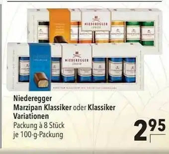 CITTI Markt Niederegger Marzipan Klassiker Oder Klassiker Variationen Angebot