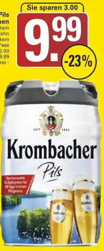 WEZ Krombacher Pils Frische-Fässchen Angebot