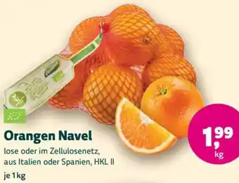 Biomarkt Orangen Navel Angebot