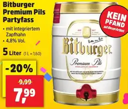 Thomas Philipps Bitburger Premium Pils Partyfass Angebot