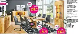 Möbel Boss Speisezimmer Kansas Angebot