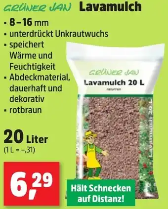 Thomas Philipps GRÜNER JAN Lavamulch Angebot