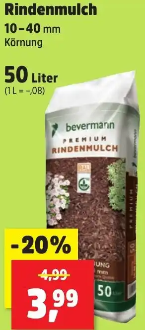 Thomas Philipps bevermann Rindenmulch Angebot