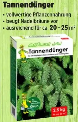 Thomas Philipps GRÜNER JAN Tannendünger Angebot