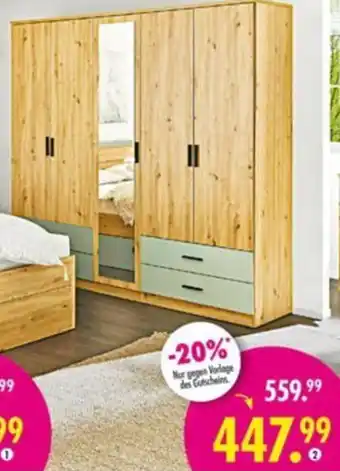 Möbel Boss Kleiderschrank Angebot