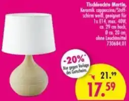 Möbel Boss Tischleuchte Martin Angebot