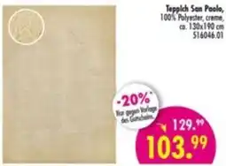 Möbel Boss Teppich San Paolo Angebot