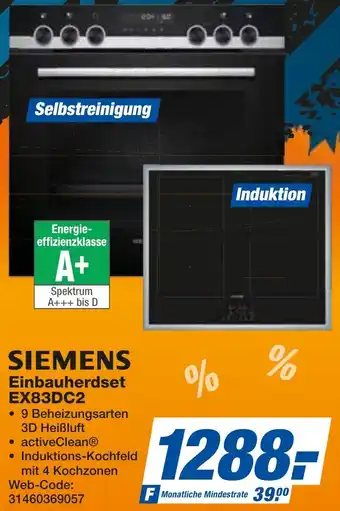 expert Techno Land SIEMENS Einbauherdset EX83DC2 Angebot