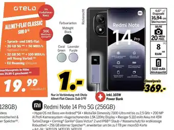 MEDIMAX Mi redmi note 14 pro 5g Angebot