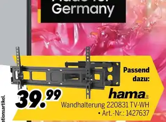 MEDIMAX Hama wandhalterung 220831 tv-wh Angebot