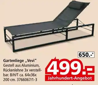 Segmüller Gartenliege „vevi“ Angebot