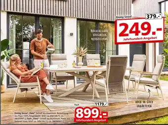 Segmüller Tisch „fano“ oder dining sessel „fano“ Angebot