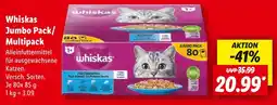 Lidl Whiskas jumbo pack/multipack Angebot