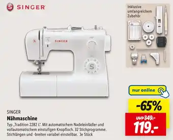 Lidl Singer nähmaschine Angebot