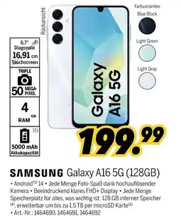 MEDIMAX SAMSUNG Galaxy A16 5G (128GB) Angebot