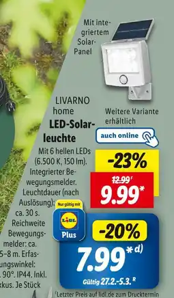 Lidl Livarno led-solar-leuchte Angebot