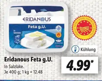 Lidl Eridanous feta g.u Angebot