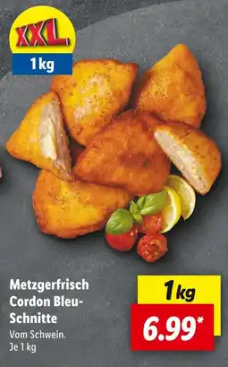 Lidl Metzgerfrisch cordon bleu-schnitte Angebot