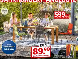 Segmüller Gartenstuhl elos oder tisch aberdeen Angebot