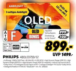 MEDIMAX PHILIPS 480LED759/12 Angebot