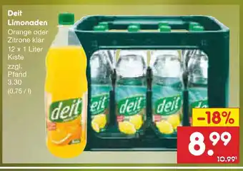 Netto Marken-Discount Deit limonaden Angebot