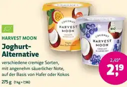 Biomarkt HARVEST MOON Joghurt Alternative Angebot