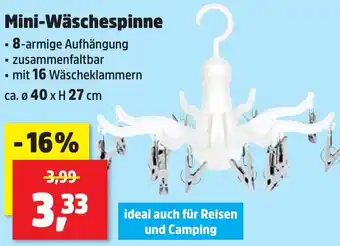 Thomas Philipps Mini-Wäschespinne Angebot