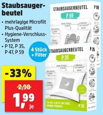 Thomas Philipps Staubsaugerbeutel Angebot