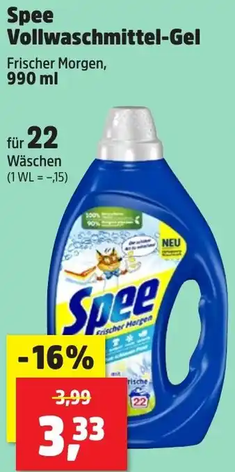 Thomas Philipps Spee Vollwaschmittel-Gel Angebot