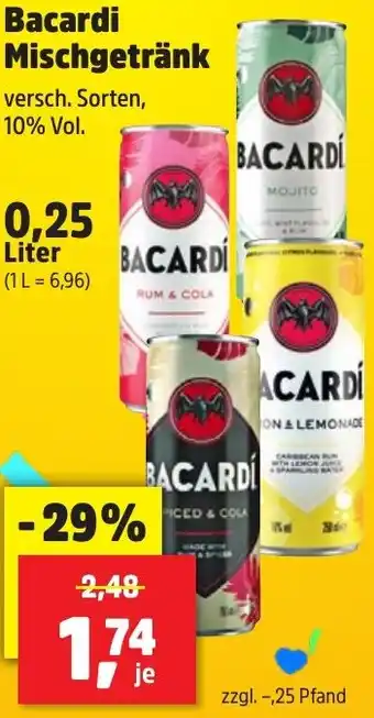 Thomas Philipps Bacardi Mischgetränk Angebot