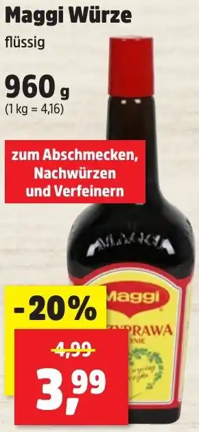 Thomas Philipps Maggi Würze Angebot