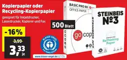 Thomas Philipps Kopierpapier oder Recycling-Kopierpapier Angebot