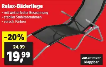 Thomas Philipps Relax-Bäderliege Angebot