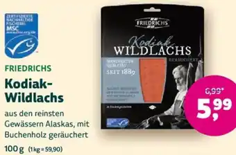 Biomarkt FRIEDRICHS Kodiak Wildlachs Angebot