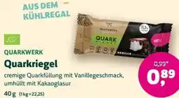 Biomarkt QUARKWERK Quarkriegel Angebot