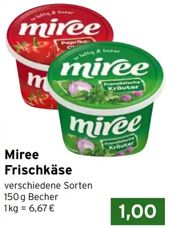 CAP Markt Miree Frischkäse Angebot