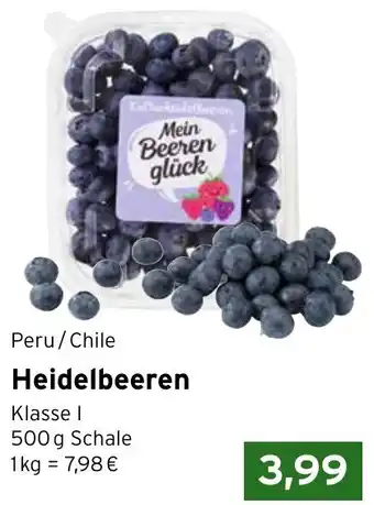 CAP Markt Heidelbeeren Angebot