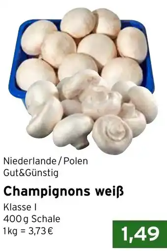 CAP Markt Champignons weiß Angebot