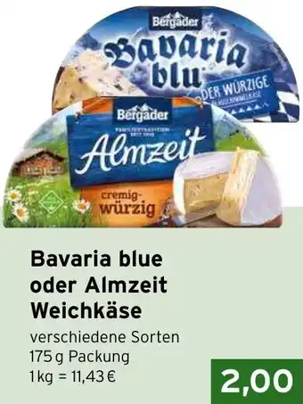 CAP Markt Bavaria blue oder Almzeit Weichkäse Angebot