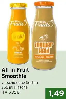 CAP Markt All in Fruit Smoothie Angebot