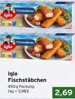 CAP Markt Iglo Fischstäbchen Angebot