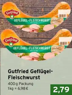 CAP Markt Gutfried Geflügel Fleischwurst Angebot