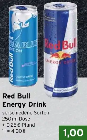 CAP Markt Red Bull Energy Drink Angebot